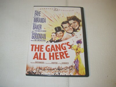 THE GANGS ALL HERE DVD MOVIE A2857