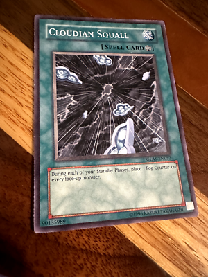 Yu-Gi-Oh! Cloudian Squall Card - GLAS-EN052 Common, 1st Edition From Gladiator's Assault Set - View #2