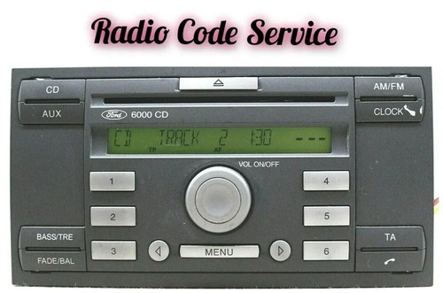 FORD RADIO STEREO CODE UNLOCK SERVICE FOCUS MONDEO FIESTA TRANSIT M & V SERIAL - Picture 3 of 11