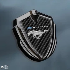 Mustang Decal | Metal Fender Emblem | Custom Made Side Badge Stickers