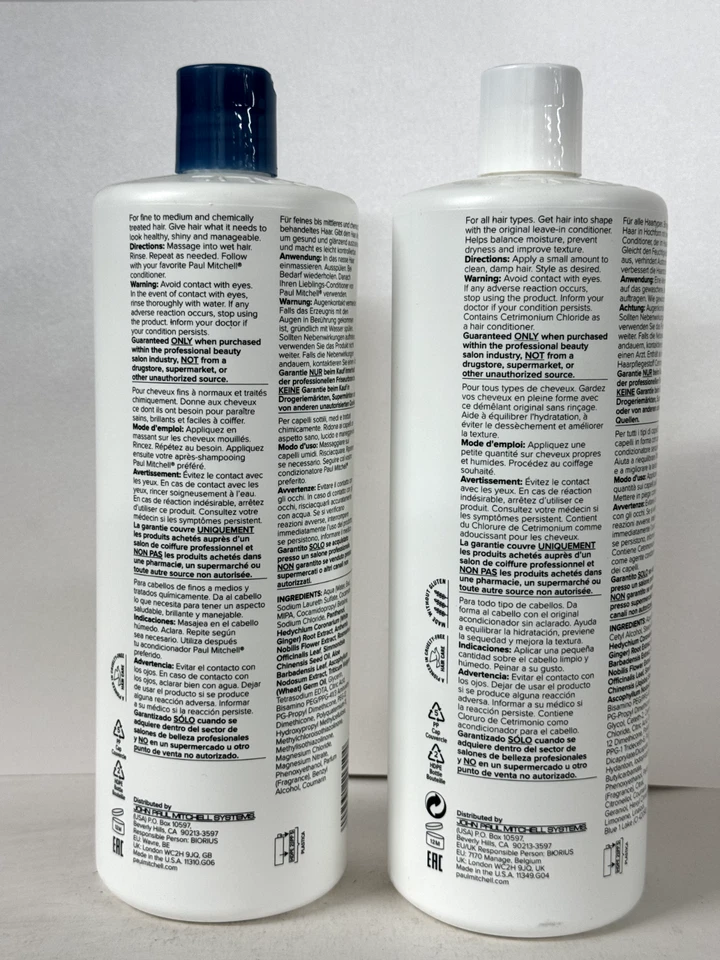 Paul Mitchell Shampoo One & the Conditioner Liter/33.8 oz Duo Set - Image 3 of 4