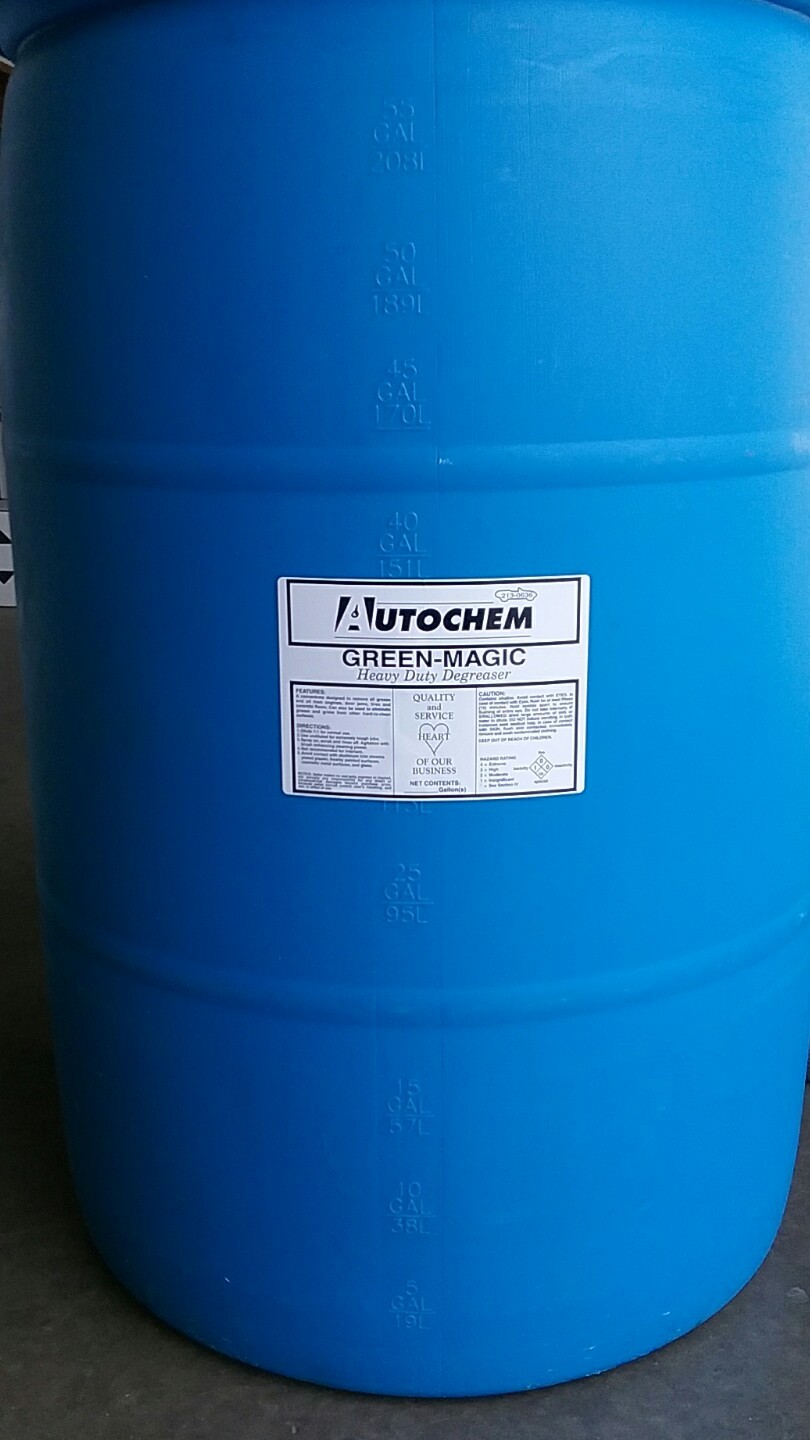 Green Magic Degreaser 55 Gallon Drum. Biodegradable Engine Cleaner eBay
