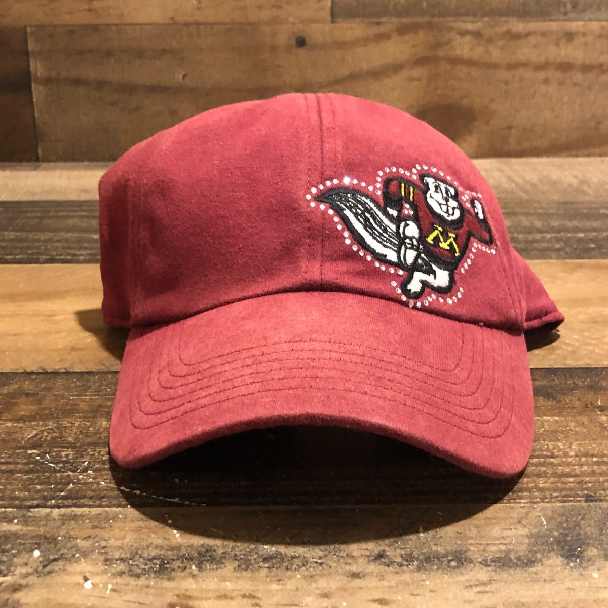 University of Minnesota Golden Gophers Baseball Strapback Cap Hat Ladies Fit New Gopher Snapbacks in stock! All brand new! $25 each! 1521  main image 4
