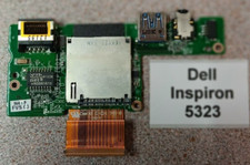 Dell Inspiron 5323 13.3" Audio USB SD Card Reader Board w/Cable