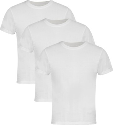3er Pack Herren T-Shirts Shirt kurzarm Crew-Neck C-Neck Farbwahl Top Qualität