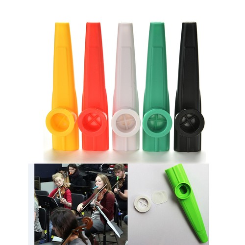 2X Plastic Kazoo Classic Musical Instrument For All Ages Campfire Gatherin-rb - Picture 2 of 7