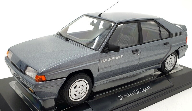 Norev 1/18 Scale Diecast 181690 - Citroen BX Sport 1985 - Fox Grey