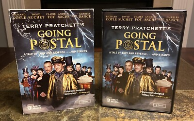 Terry Pratchett's Going Postal DVD Acorn Media Tested w/Slipcover