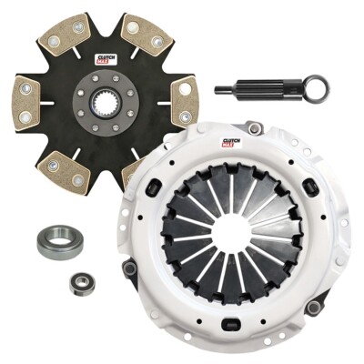 STAGE 4 RIGID 6-PUCK RACE CLUTCH KIT for TOYOTA CELICA SUPRA 5MGE 7MGE MK2 MK3