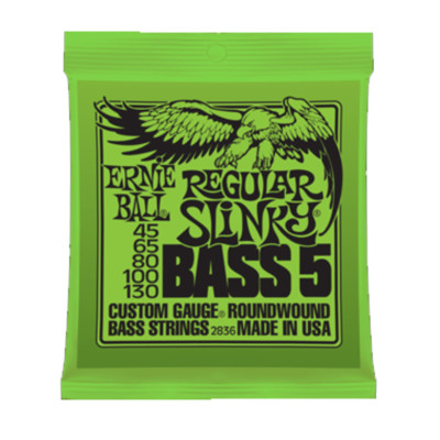 Ernie Ball 2836 Regular Slinky Nickel Wound 5-string Bass Strings  