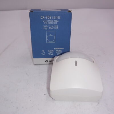 Optex CX-702 Wired Indoor Passive Infrared Detector with Dual Lens
