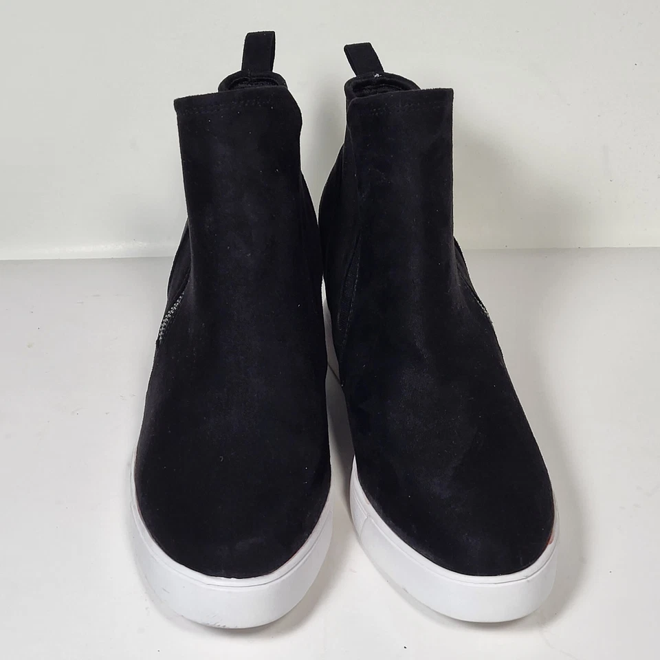 Zapatilla deportiva Anne Klein AKCARSEN para mujer de caña alta de gamuza talla 10 de EE. UU. Foto 4 de 4