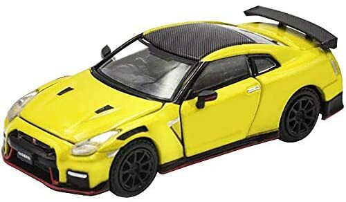 Era Car 1/64 2020 Nissan GT-R (R35) Nismo RHD Yellow w/Open Doors