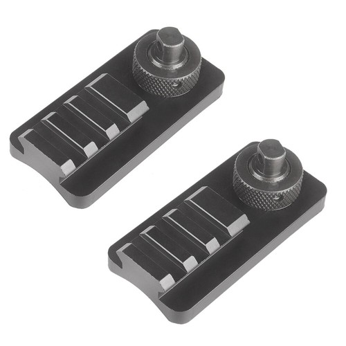 Tactical Aluminum Rifle Sling Swivel Stud 3 Slots To Picatinny Rail Bipod Mount - Picture 15 of 18