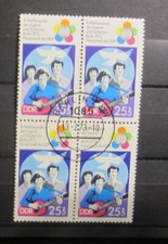 NRD - Mi. 1830 jako blok czwórny, o