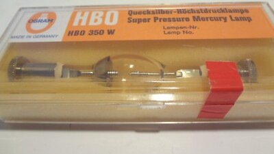 OSRAM HBO 350W **NEW** SUPER PRESURE MERCURY  LAMP   350 WATT