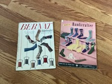 2 Vintage Bernat Handicrafter Socks & Accesso...