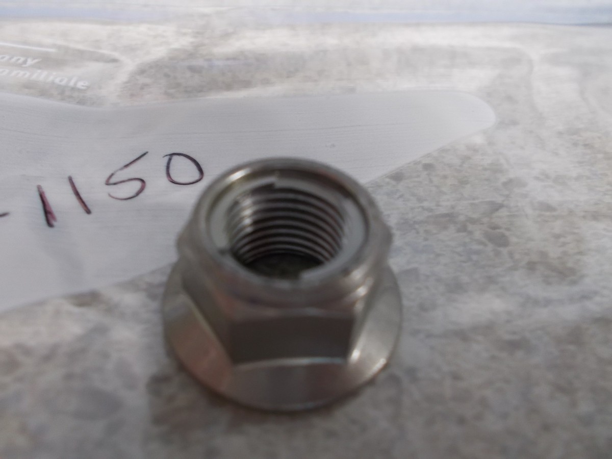 NOS Kawasaki Flanged Lock Nut 12MM 1998-1999 ZX600 ZX900 Ninja