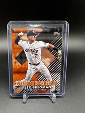 2022 Topps Welcome to the Show#WTTS29 Alex Bregman Black 199/299 ASTROS