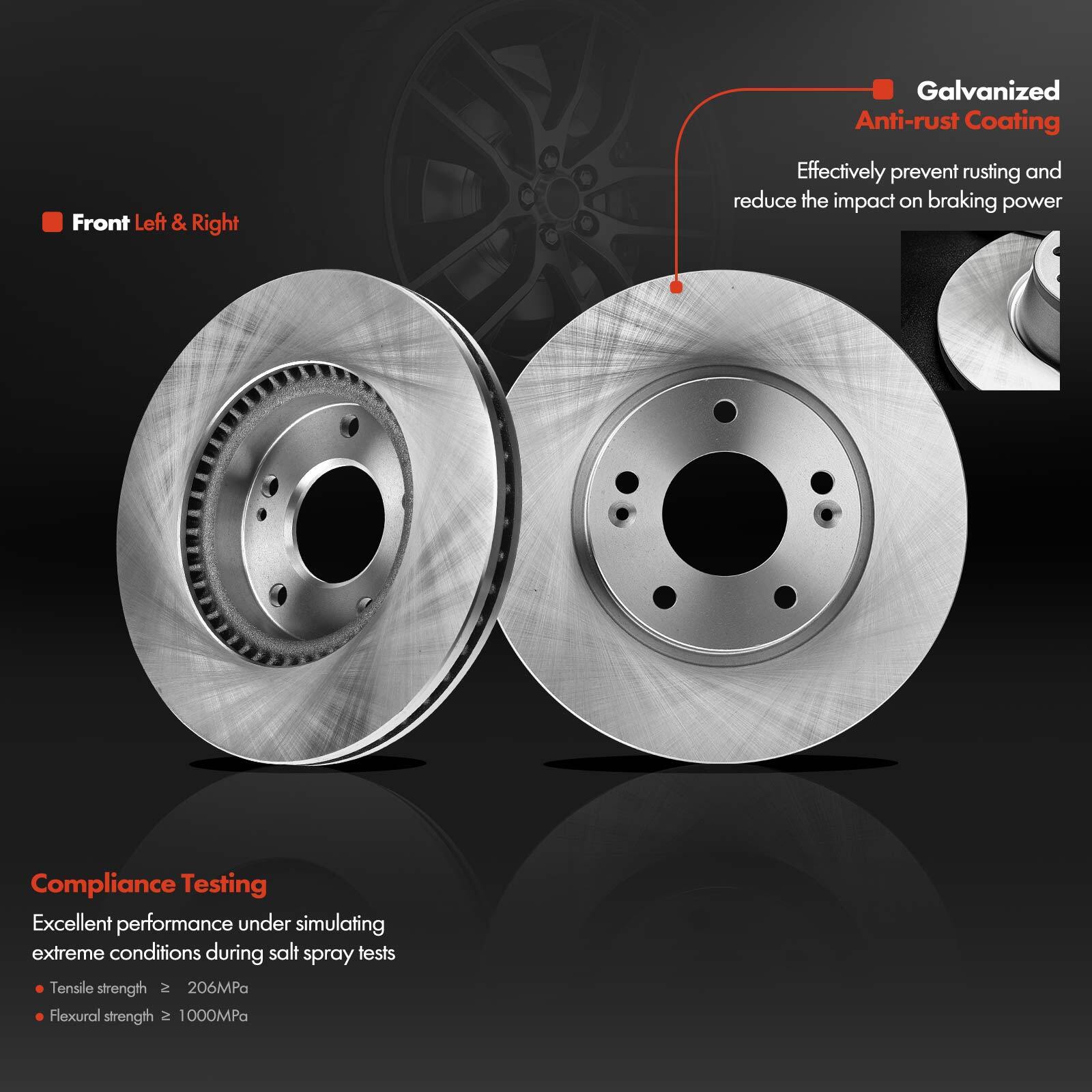 PowerStop Rotor Kit | 2006–2010 Hyundai Sonata (SC4647) main image 1
