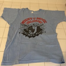 Vintage Graphic T Shirt Women’s Large Skagway Alaska Mighty Moose Melodrama