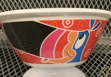 Set of 4 Kellogg's Cereal Bowls 2016 Glow Fruit Loops Toucan Sam Plastic LAST 1