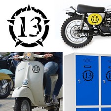 Number 13 Version Broken, Sticker Vinyl