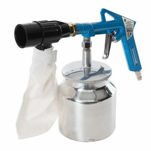 AIR COMPRESSOR RECIRCULATING SANDBLASTER SANDBLASTING SAND BLASTER BLAST KIT