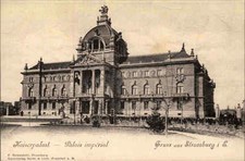 Strasbourg Alsace France Alsace ~1900 CPA Imperial Palace Imperial Old Postcard