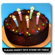 🌟RARE Chuck E Cheese In Store Birthday Celebration Table Topper🌟