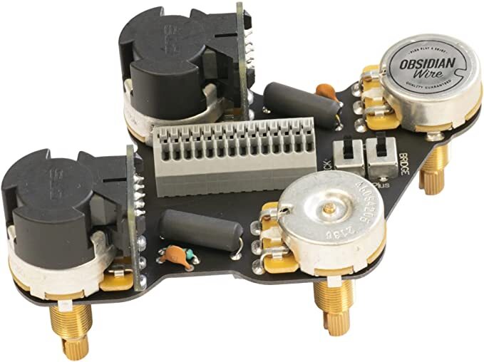 Жгут проводов Obsidian Wire MKII без припоя для Les Paul 50-х/60-х годов, двойная разделенная катушка