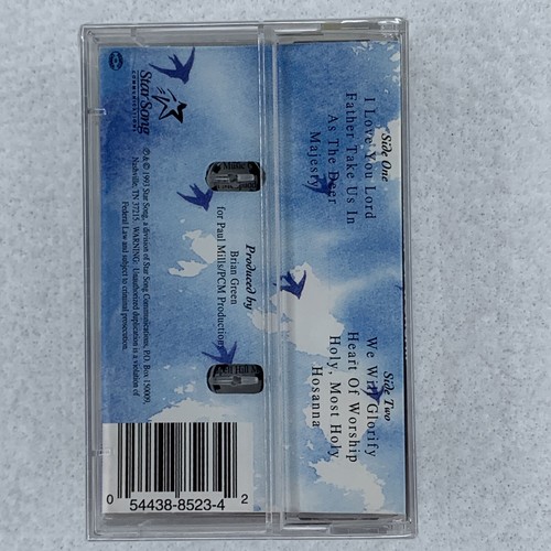 New Sealed Heart Of Worship Peaceful Praise Cassette - Picture 2 of 2