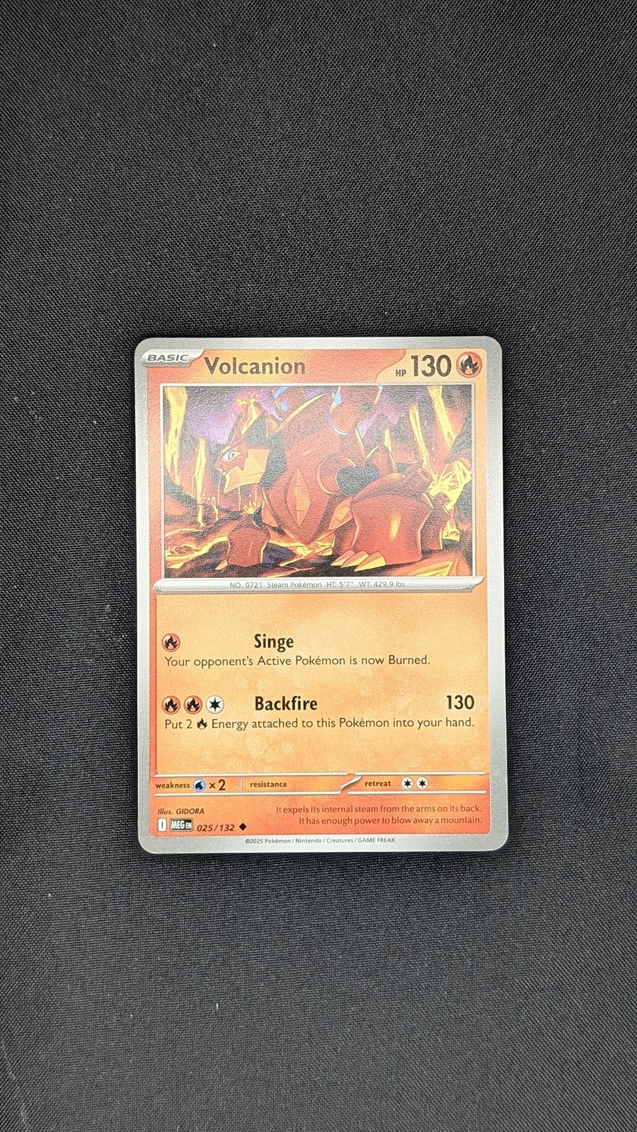 ME01: Mega Evolution #025/132 Volcanion