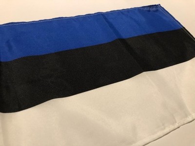 Estland Flagge Wappen 30x45 cm Fahne Hohlsaum Estland Banner Flag