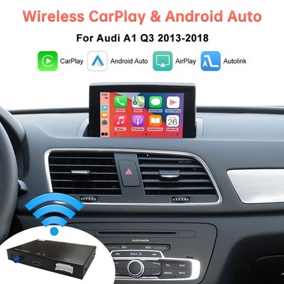CarPlay Android Auto Wireless Mirror Link for Audi Q3 RMC/HN+ MMI 3G+ 2014-2018