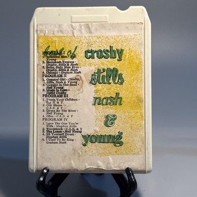 8-Track Tape - CROSBY STILLS NASH & YOUNG - Best of (Alpine, #2102, Truck Stop)