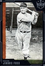 2022 Panini Diamond Kings Jimmie Foxx #102 Framed Blue Boston Red Sox 34J