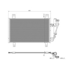 Condensateur Mazda CX-7