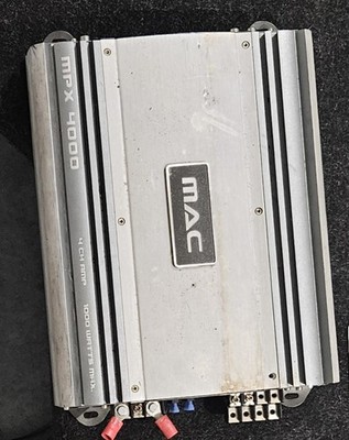 Mac Audio MPX 4000 car amplifier