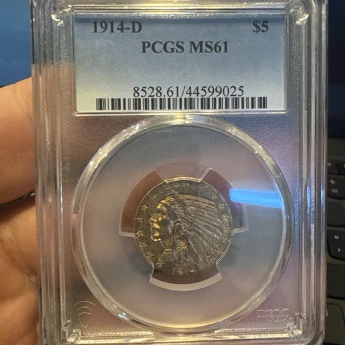 1914-D Indian Half Eagle — photo from another recent sale