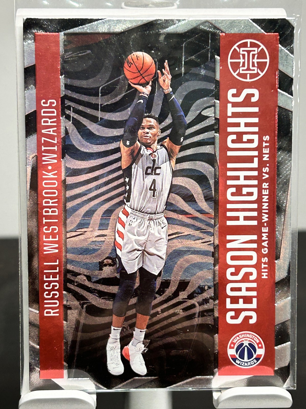 2020-21 Panini Illusions #4 Russell Westbrook Season Highlights