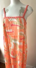 Vtg Brigance Water Dress Bathing Cover/suit Size Large Excellent Condition
