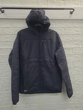 NEW IBEX Wool Aire Lightweight Hoodie Black Mens Size Medium