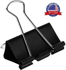 Extra Large Binder Clips 36 Pack 2 Inch, Big Paper Clamps for Office Supplies
