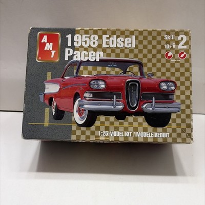 Sealed AMT 1958 Edsel Pacer 1/25 Scale Model Kit 2002 #31979 Open Box