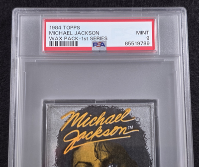 Rare 1984 MICHAEL JACKSON Sealed Topps Wax Pack-Series 1-MUSIC