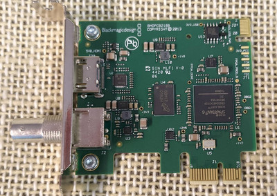 Blackmagic Design DeckLink Mini Monitor PCIe Wiedergabekarte BMDPCB218B