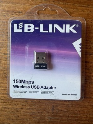 NEW LB-Link BL-WN151 USB WiFi Adapter   150Mbps Plug & Play Compact Dongle NEW