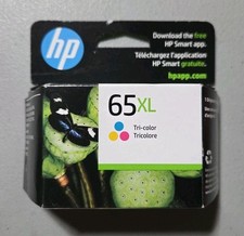 Genuine HP 65XL N9K03AN Tri Color Ink Cartridge Dated 2024 New HP 65 XL