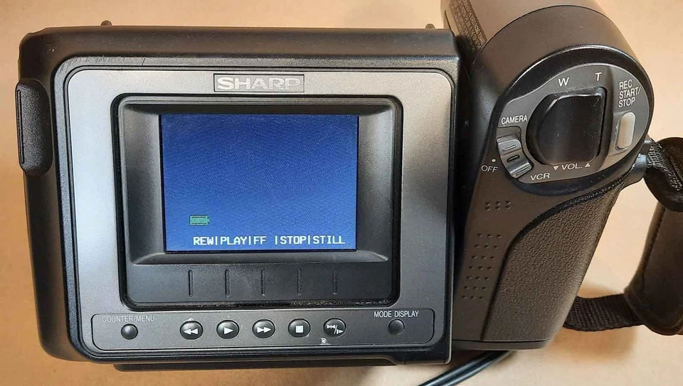 Sharp VL-E33U 8mm Viewcam Liquid Crystal Video HiFi Camcorder works but untested - Image 4 of 4